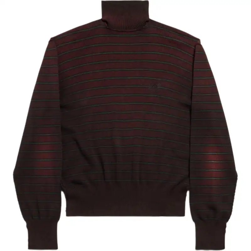 Balenciaga Knitwear Regular Fit Men's Black Red