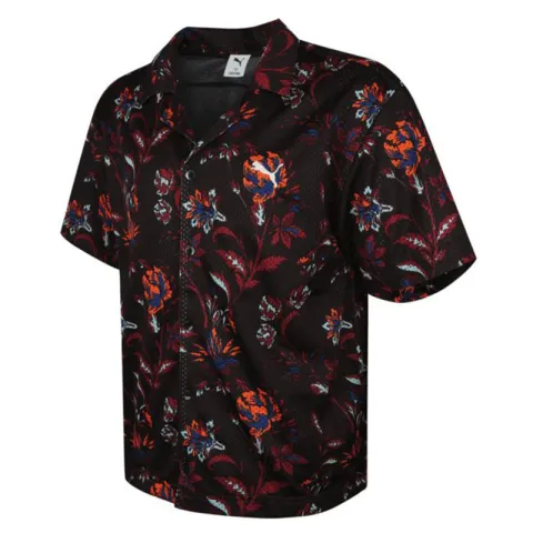 PUMA Camisa Estampada Floral Deportiva Para Hombre