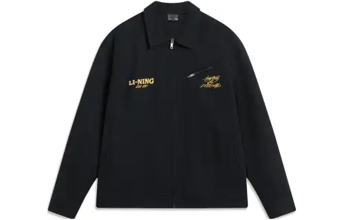 Li Ning Sports Fashion Collection Jackets & Coats Unisex Black