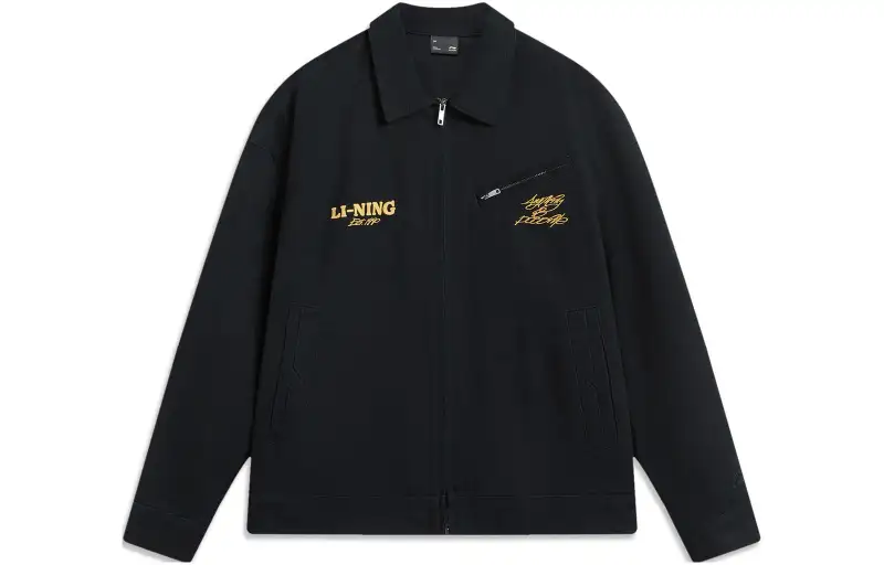 Li Ning Sports Fashion Collection Jackets & Coats Unisex Black