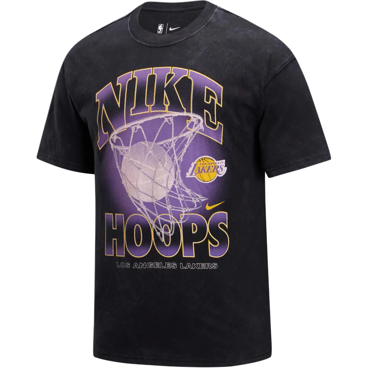Nike x NBA Courtside Los Angeles Lakers T Shirt Men's Black