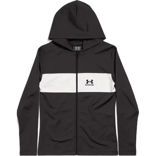 Balenciaga Logo Detailed Zip Up Jacket