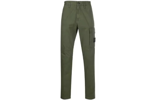 STONE ISLAND Cargo Pants Men's Green Moderate