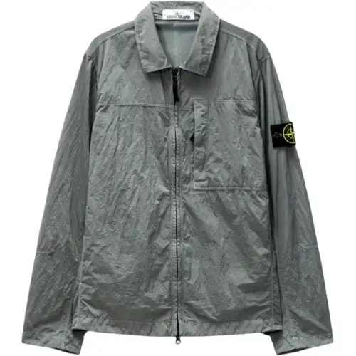 STONE ISLAND Nylon Metal Overshirt Jacket