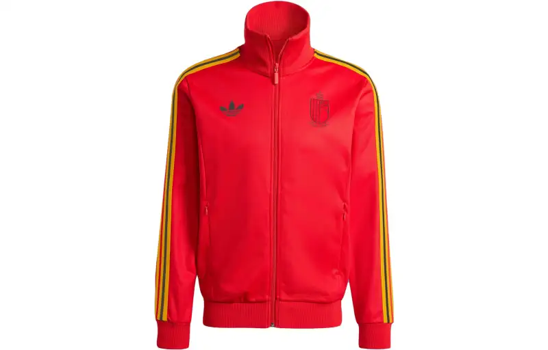 Adidas Originals BELGIUM BECKENBAUER TRACK Belgium Beckenbauer Track Top Jackets & Coats Men's Red