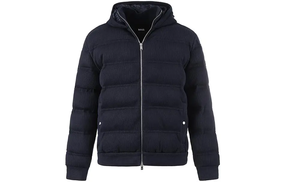 HUGO BOSS Jackets & Coats Men's Dark Blue