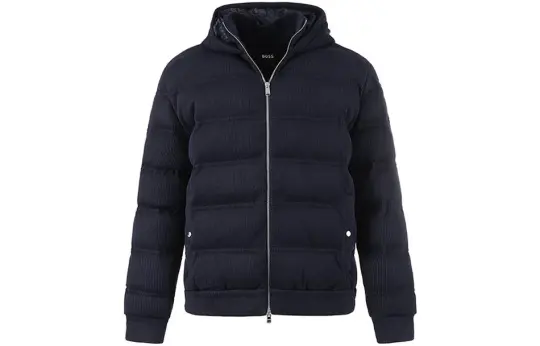 HUGO BOSS Jackets & Coats Men's Dark Blue
