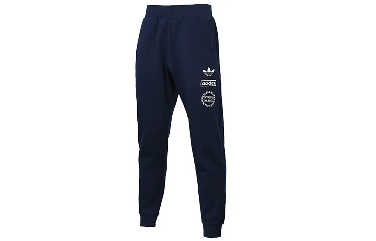 Adidas Originals Knitted Sweatpants Men's Navy
