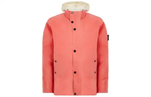 STONE ISLAND POLY STRATA Down Jacket Unisex Pink