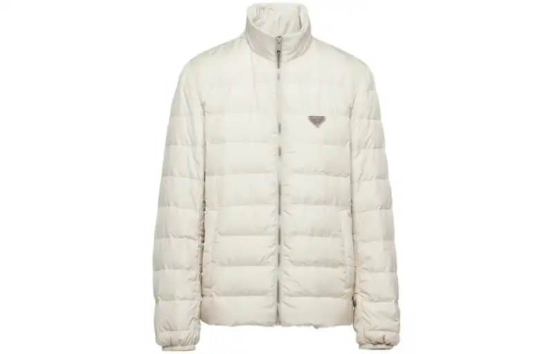 PRADA FW23 Down Jacket Men's Ecru
