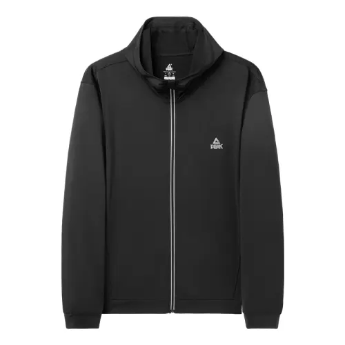Cardigan for leisure with hood with zipper, black jacket for men and women, loose fit