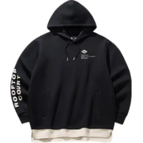 Anta Basketball Collection Sweatshirt Men's Basic Black