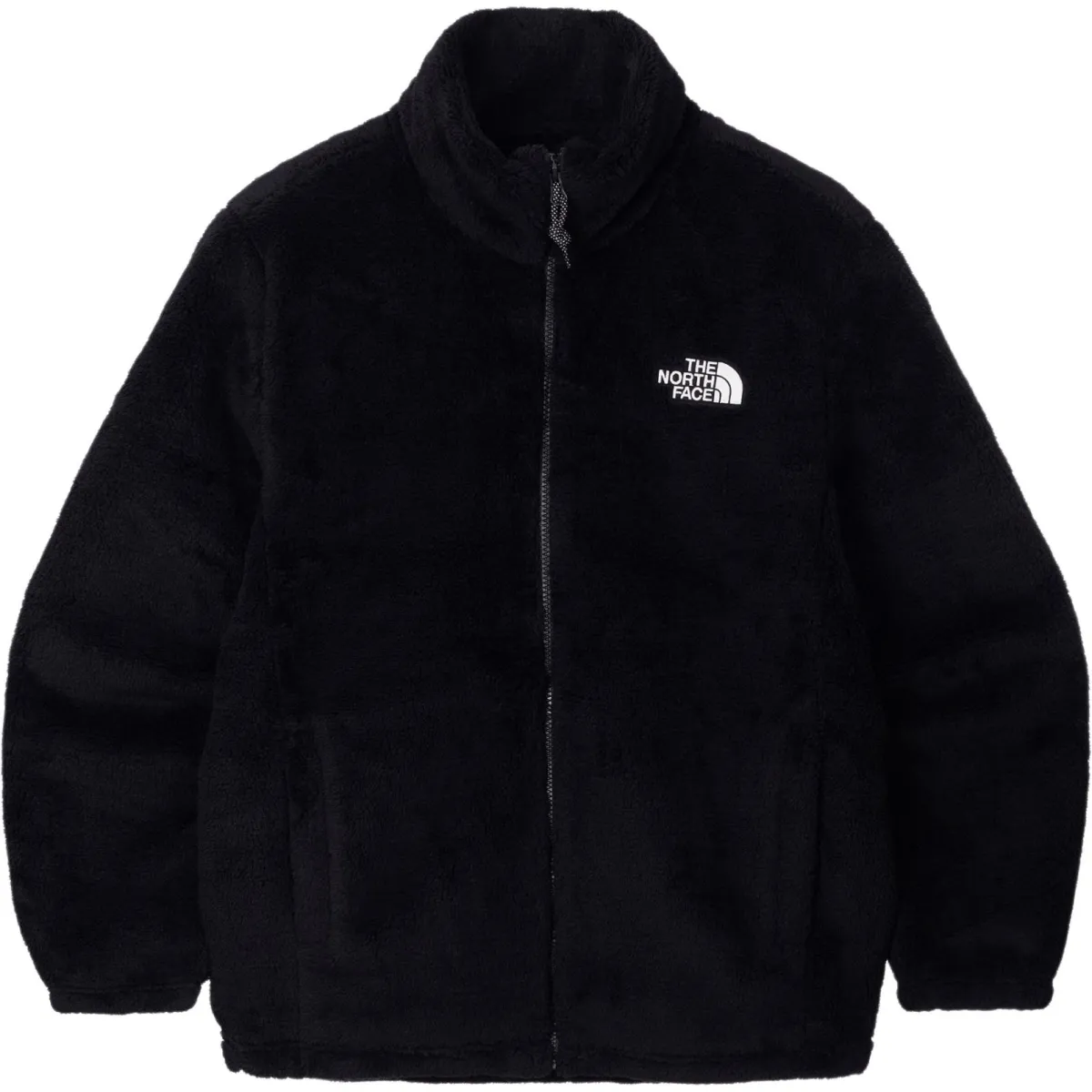THE NORTH FACE COMFY ALPHA FLEECE ZIP UP Velvet feel Coat Unisex Black