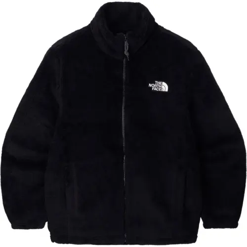 THE NORTH FACE COMFY ALPHA FLEECE ZIP UP Velvet feel Coat Unisex Black