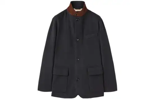 Loro Piana FW23 Jackets & Coats Men's Black Gray