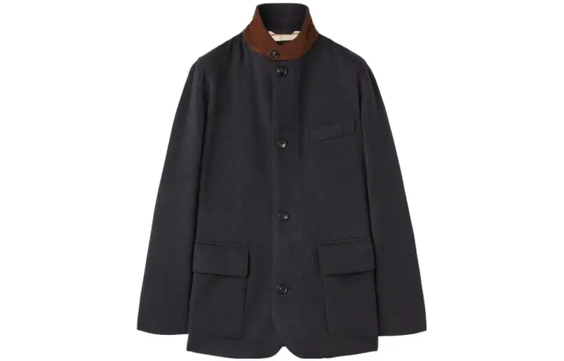 Loro Piana FW23 Jackets & Coats Men's Black Gray