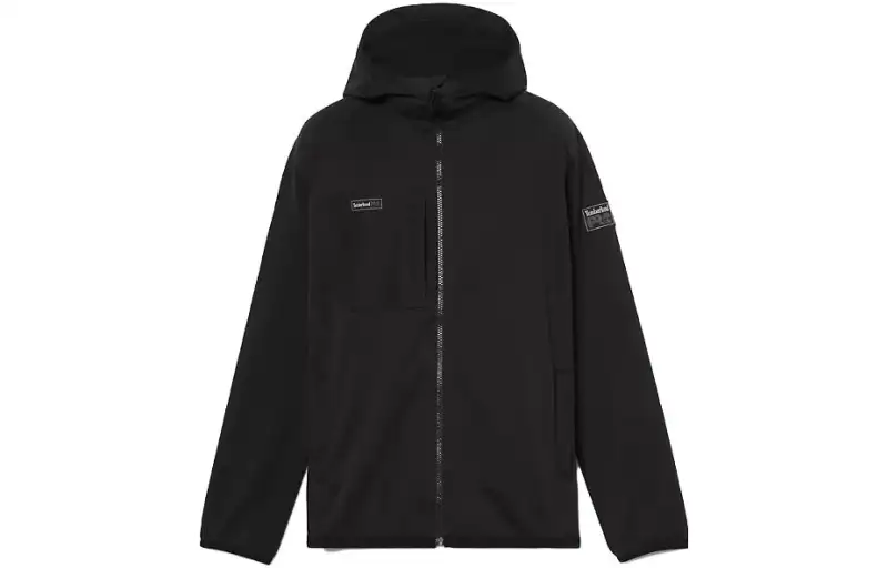 Timberland Jackets Men's Black Hooded Moderate Other