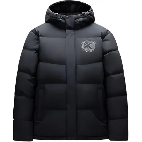 Anta Basketball Collection Down Jacket Men's Basic Black