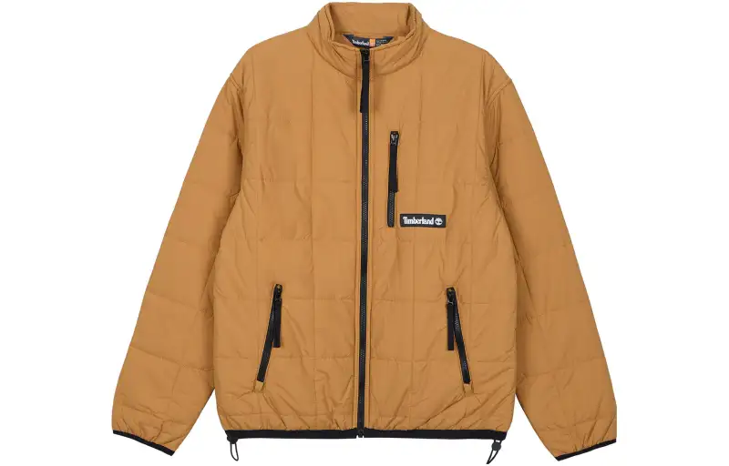Timberland Jackets Unisex Brown Stand Collar Moderate Other