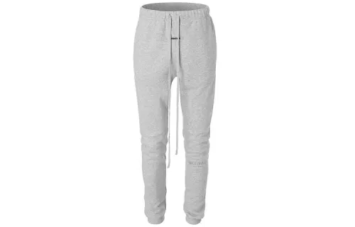 Fear Of God Essentials FW19 Knitted Sweatpants Unisex Moderate Straight Fit Pants