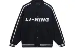 Li Ning Sports Life Collection Baseball Jacket Unisex Black