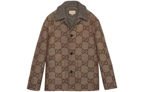Gucci Maxi GG-jacquard wool jacket