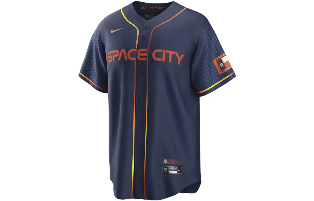 Nike Mlb Houston Astros Jose Altuve #27 Limited City Connect shirt