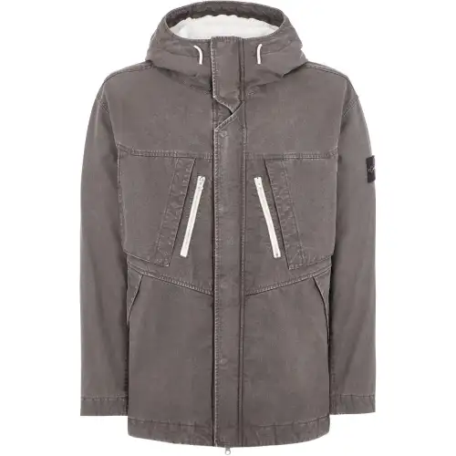 STONE ISLAND FW24 Jacket Unisex Lead Gray