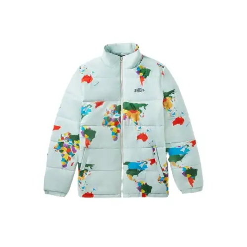 Vans SAVE OUR PLANET PUFFER Jackets & Coats Men's Light Blue