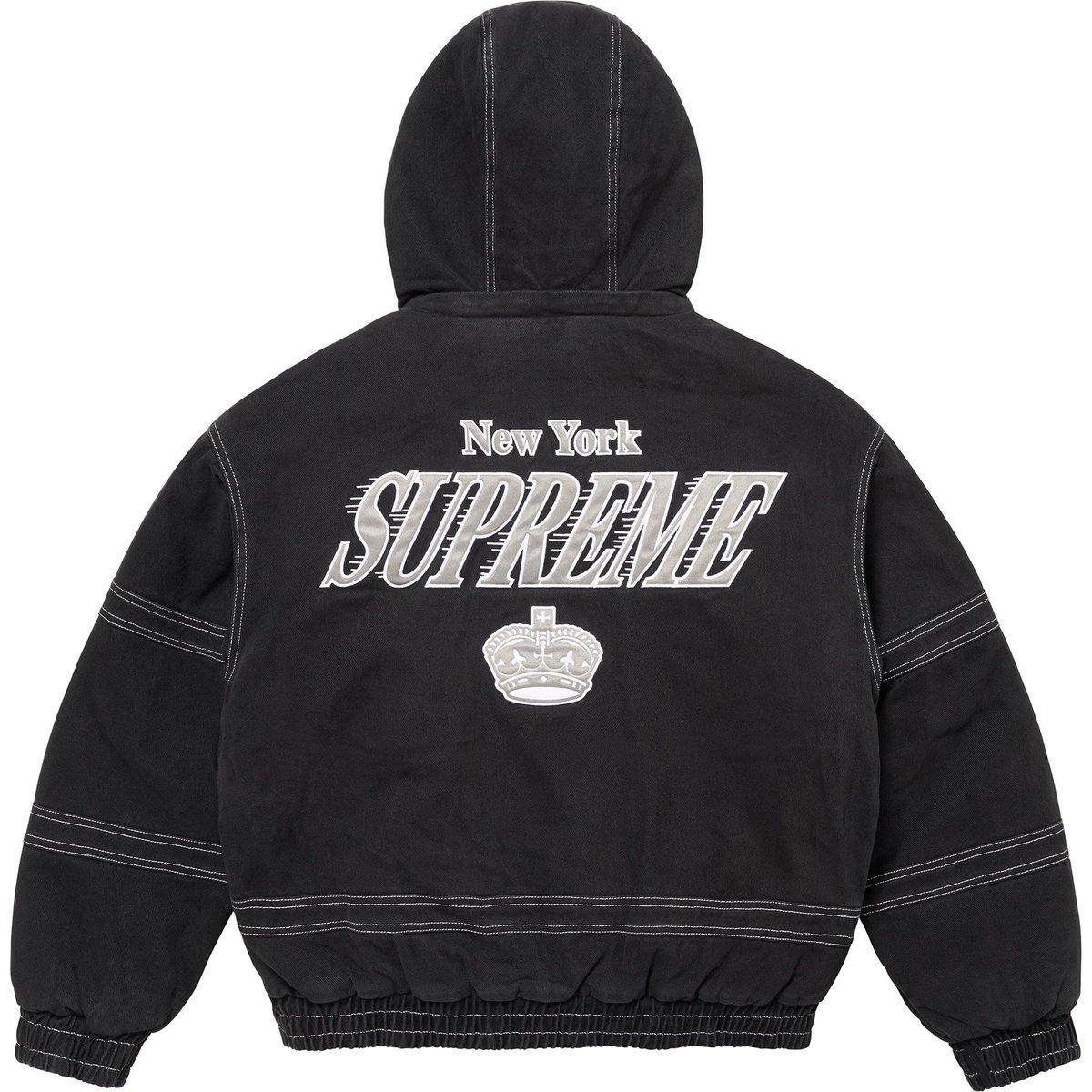 Куртка Supreme Mitchell & Ness (черная)