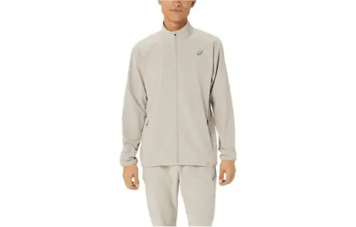 ASICS Jackets Men's Moonlight Stone Color Stand Collar Moderate Other