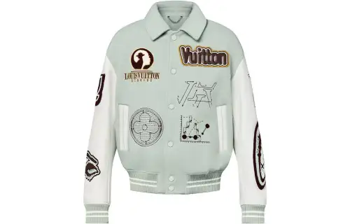 Lv Varsity Leather Blouson