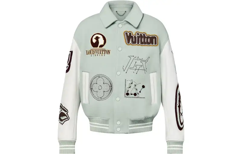 Lv Varsity Leather Blouson