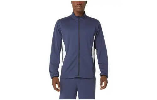 ASICS Jackets Men's Midnight Stand Collar Moderate Other