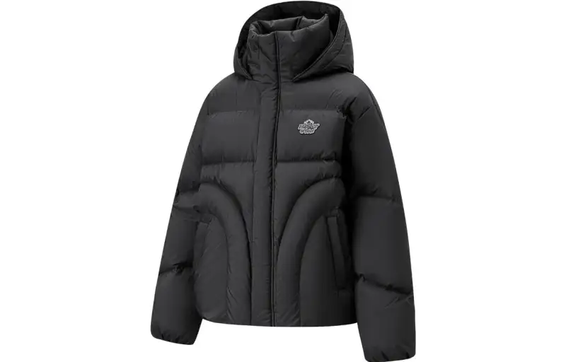 Li Ning Sports Life Collection Down Jacket Unisex Black
