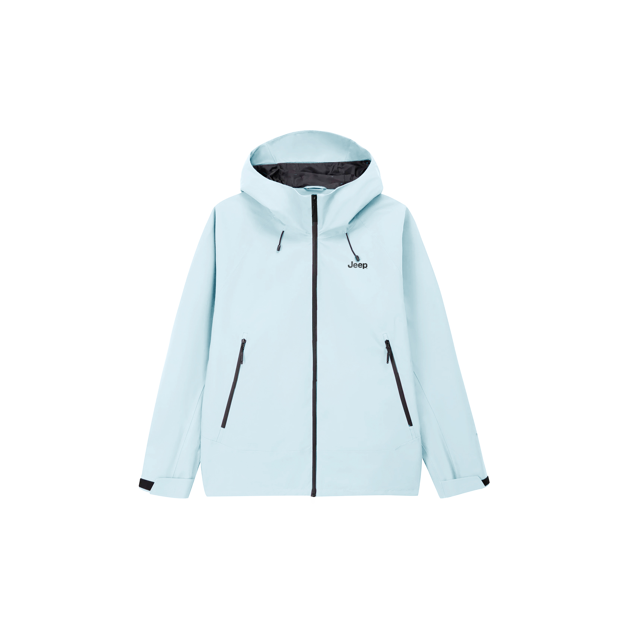 Jeep Travel jeep for hiking, climbing waterproof cloth for traveling, classic hoody with zipper, universal jacket for men and women, science and technology, simple and elegant design