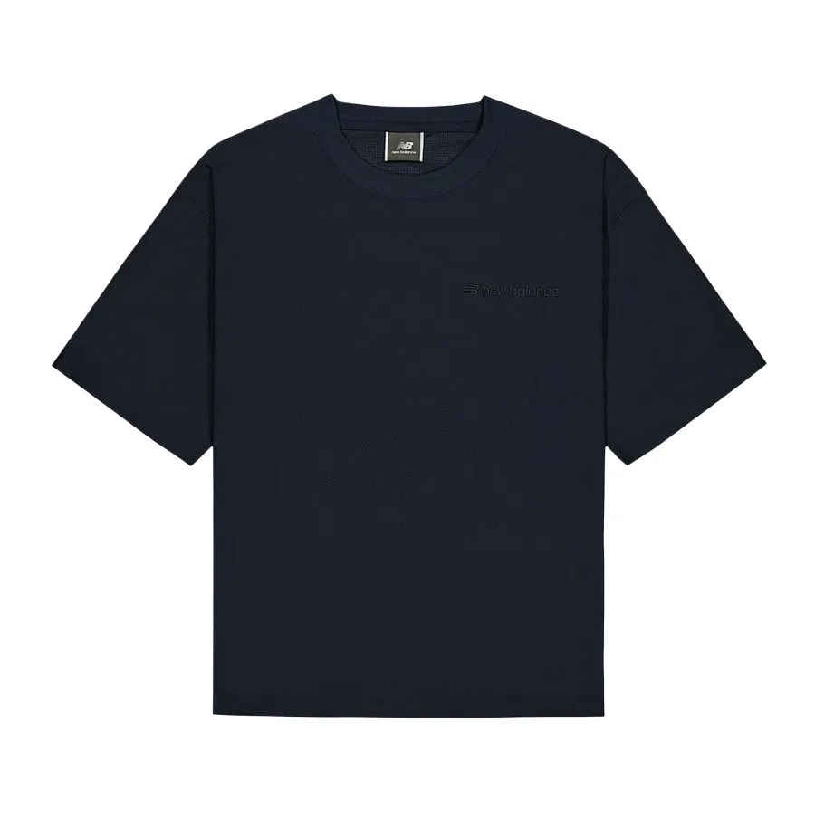 New Balance MET 24 T Shirt Men's Navy Blue