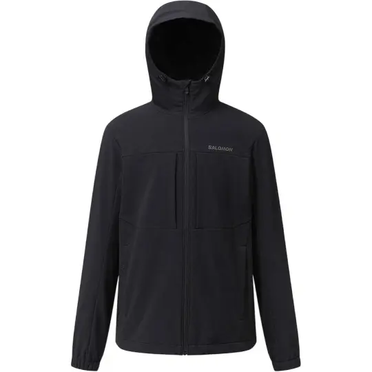 SALOMON Windbreaker Jacket Unisex Black