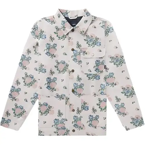 Vans Jackets Men's Beige Lapel Moderate Other