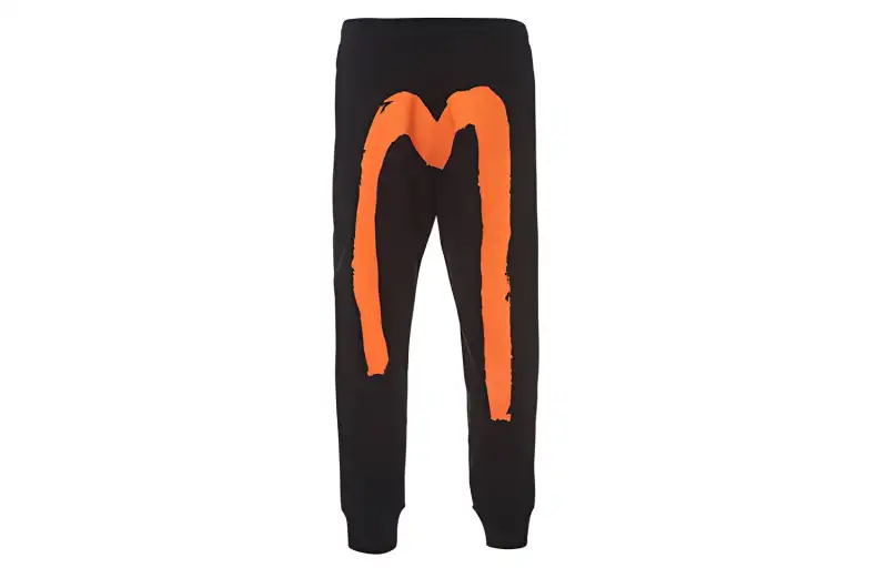 EVISU SS19 Straight Fit Pants Sweatpants Unisex Gift Recommendation