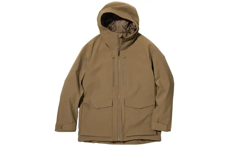 UNIQLO Down Jacket Men's Light Umber