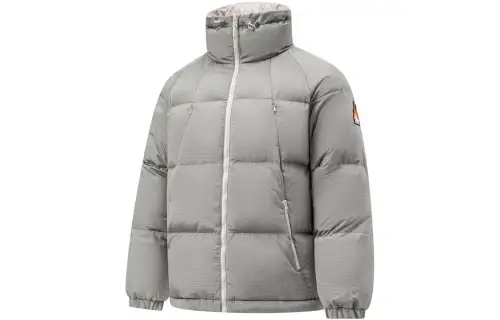 Li Ning Skateboard Down Jacket Unisex Oat Gray