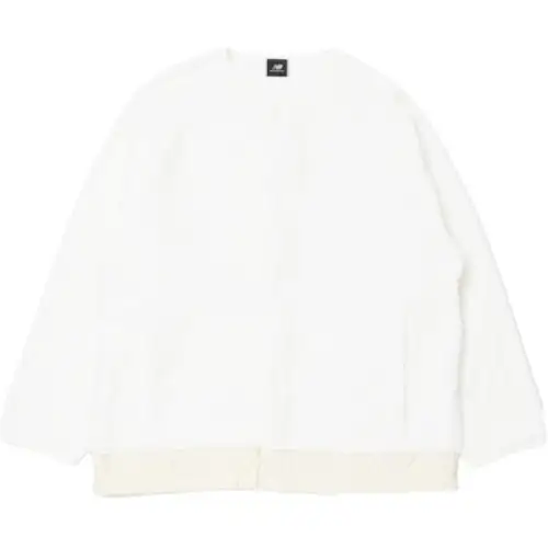 New Balance Met24 Velvet feel Coat Unisex White