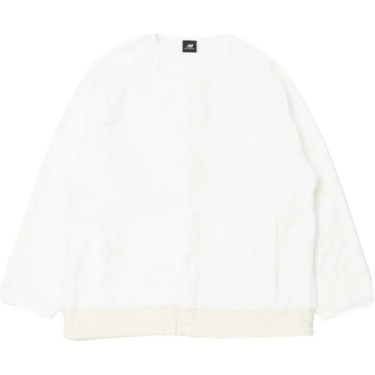 New Balance Met24 Velvet feel Coat Unisex White