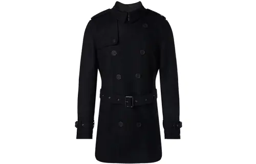 Burberry Trench Coat Men's Black