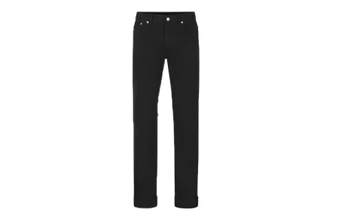 DIOR Quarterly New Products Jeans Men's Black Moderate Slim Fit Pants
