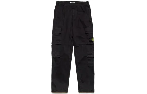 STONE ISLAND Casual Pants Men's Black