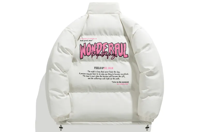Pepe The Frog Puffer Jacket Unisex