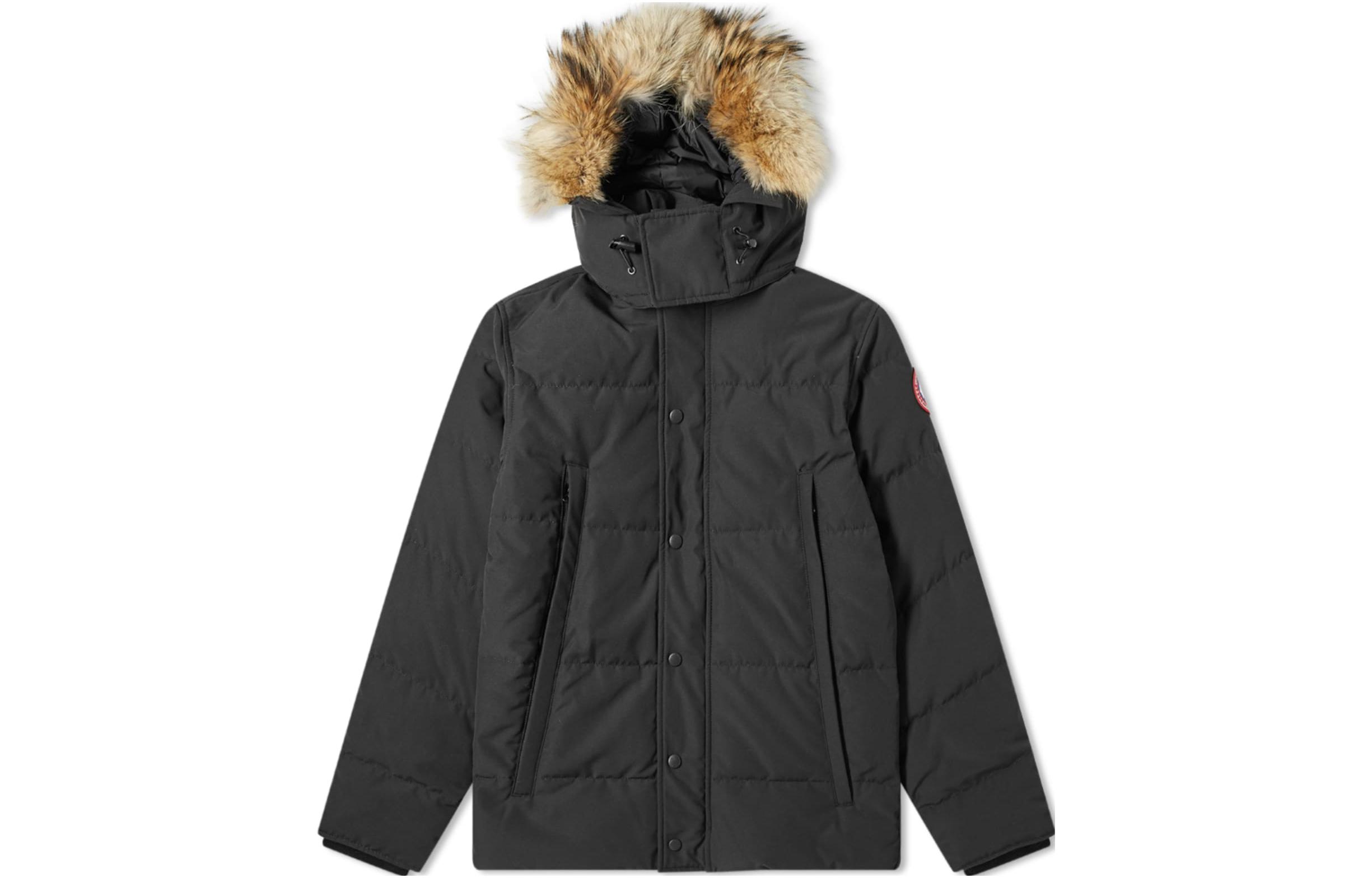 Мужской пуховик Canada Goose Wyndham (серый)
