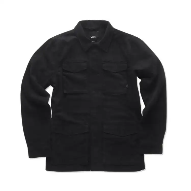 Vans Jackets Men's Black Lapel Moderate Other